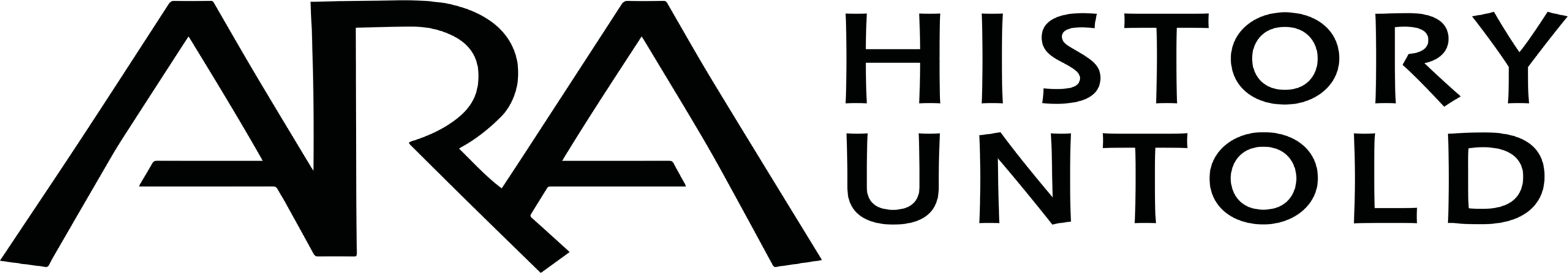 Ara History Untold logo width=2560 height=445